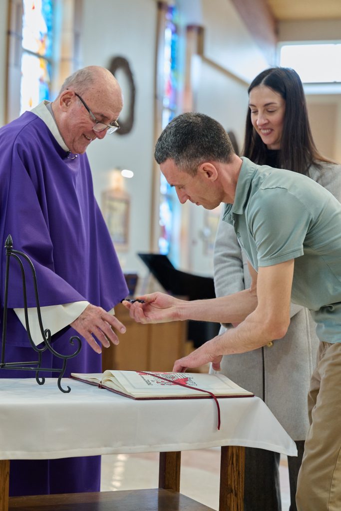 WE BEL Rite of Election St Greg1