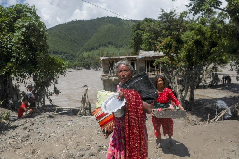 Pope prays for dead, missing following catastrophic mudslides, floods in Nepal