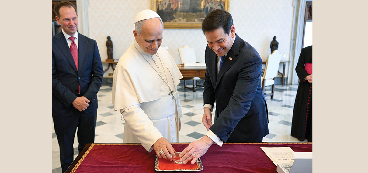 pope rubio meeting